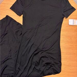 Black Short Sleeve Dress - NWT
